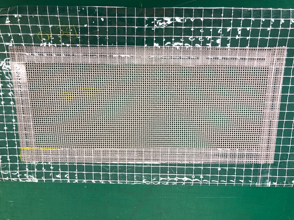 画像:クリーンルーム内間仕切りカーテン