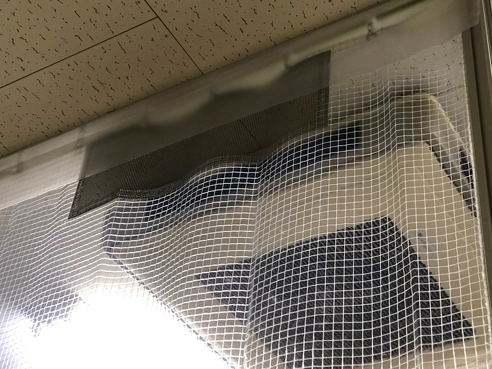 画像:クリーンルーム内間仕切りカーテン
